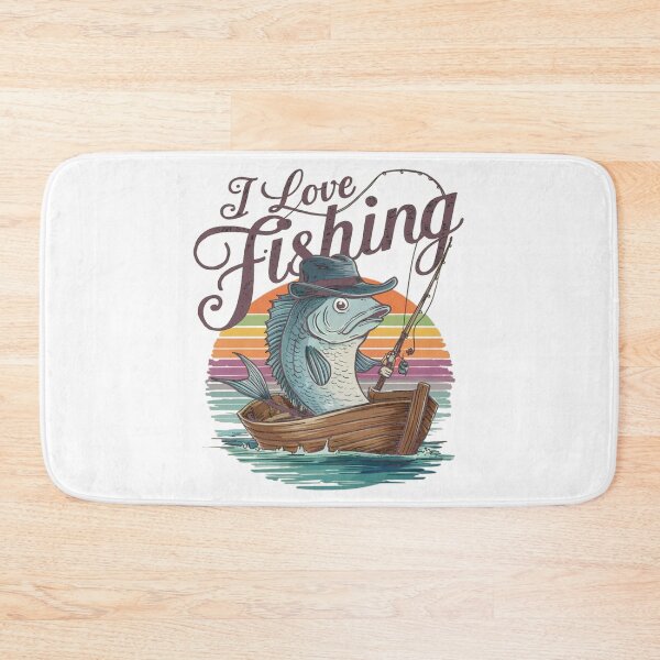 Item preview, I Love Fishing No.2 designed and sold by Gentle40Winks.