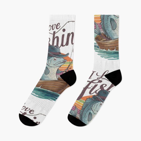 Item preview, I Love Fishing No.2 designed and sold by Gentle40Winks.