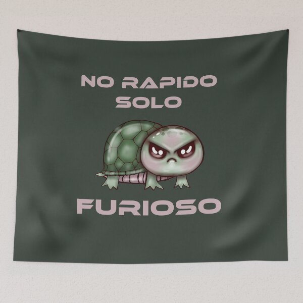 Item preview, Not fast just furious. funny spanish quotes for lazy friend designed and sold by La Loca.