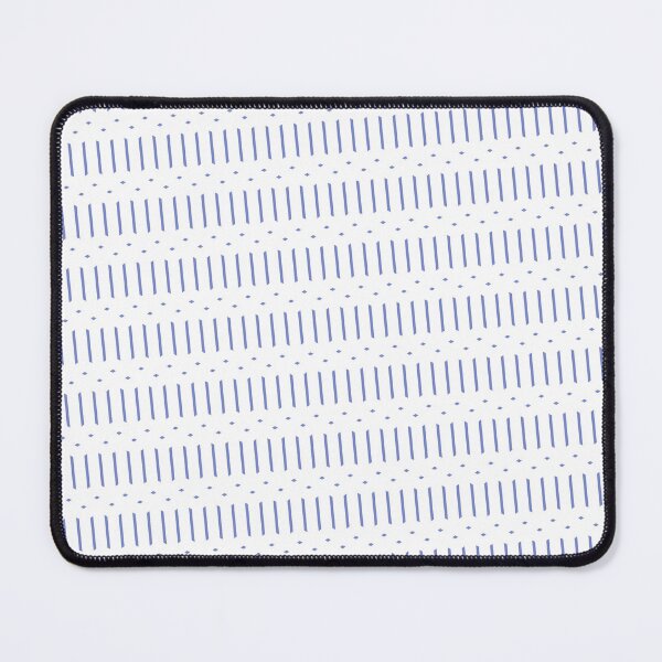 Item preview, White Diamonds & Striped Hatch Lines Blue Ordered Compositions designed and sold by Alchemy-A-La-G.