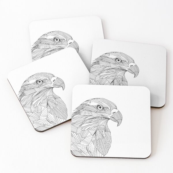 Item preview, Lines art animal eagle #eagle designed and sold by JBJart.