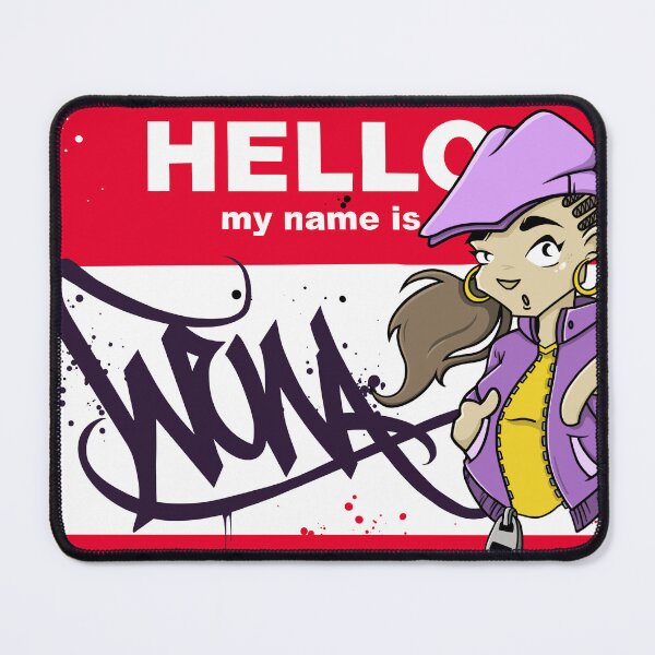 Item preview, Sticker Hello my name is designed and sold by Wounyz.