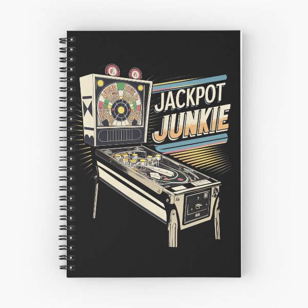 Item preview, Jackpot Junkie Pinball designed and sold by retrotshirtsai.