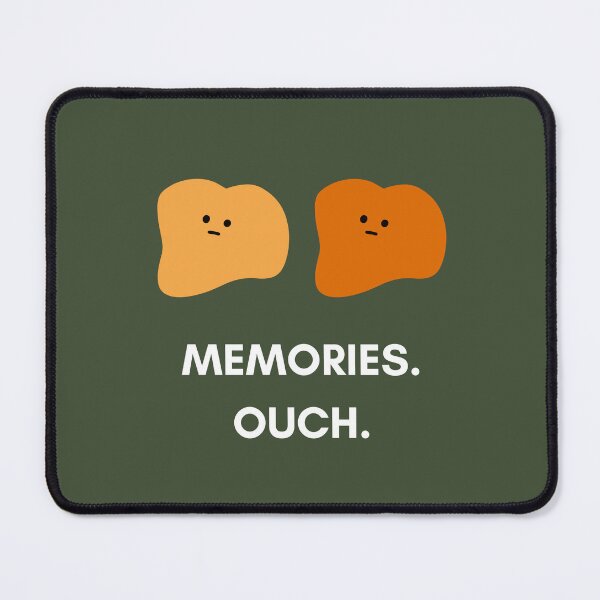 Item preview, Memories. Ouch | Blob Character - Clipart | Green Background designed and sold by RM-Journey.