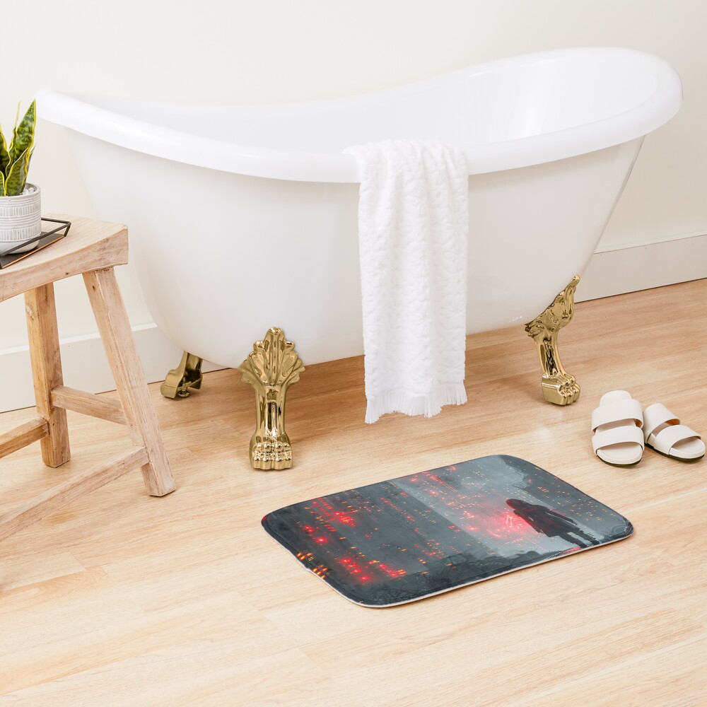 Aperçu de l'œuvre Tapis de bain créée et vendue par ArmorShell.