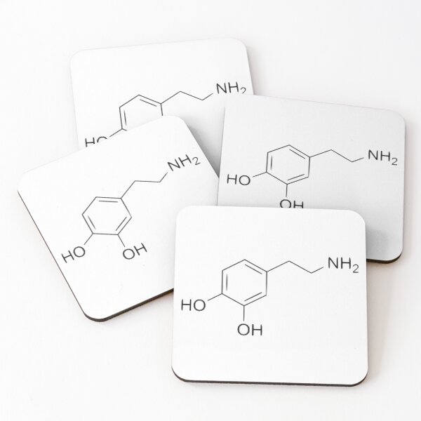 Item preview, Dopamine Chemical Structure designed and sold by Gooon26.