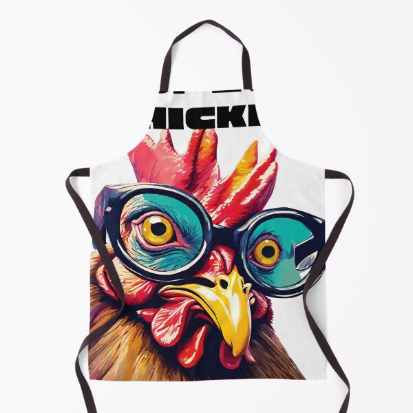 Item preview, Pop Eye Chicken- Pop Art Clipart Whimsical Drawing of A Bug Eyed Rooster designed and sold by Wolvescreate.