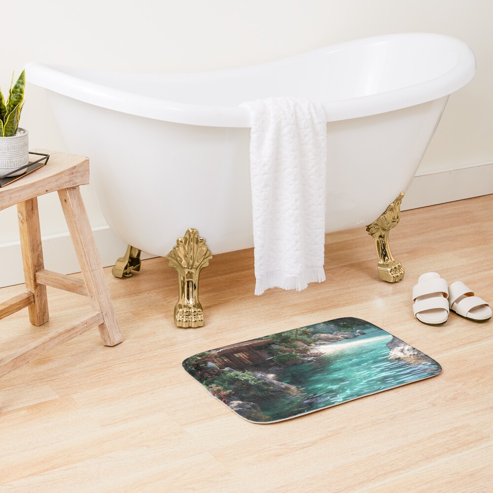 Aperçu de l'œuvre Tapis de bain créée et vendue par ArmorShell.
