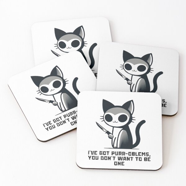 Item preview, Stealth Mode Activated - Ninja Black Cat designed and sold by MatPigeon.