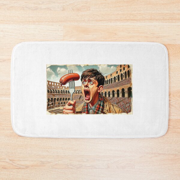 Item preview, The Roman Coliseum, sausage on a Fork. Get Forked designed and sold by Get-Forked.