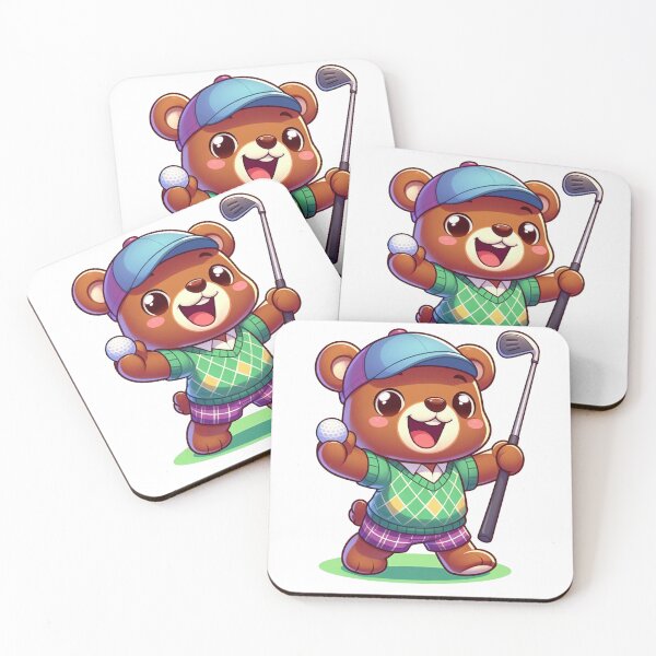 Item preview, Golf Bear designed and sold by ChrisCandle.