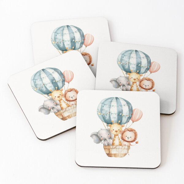 Item preview, Animal Watercolour Kids Nursery Room designed and sold by cetakulang.