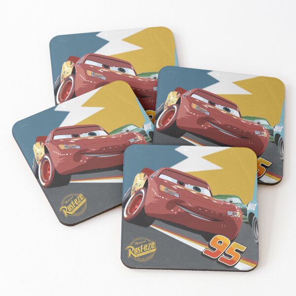 Aperçu de l'œuvre Flash McQueen Poster créée et vendue par N0-Spaces.