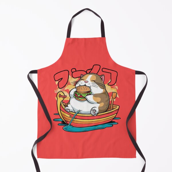 Item preview, cute pet eating burger on boat designed and sold by Loviness.