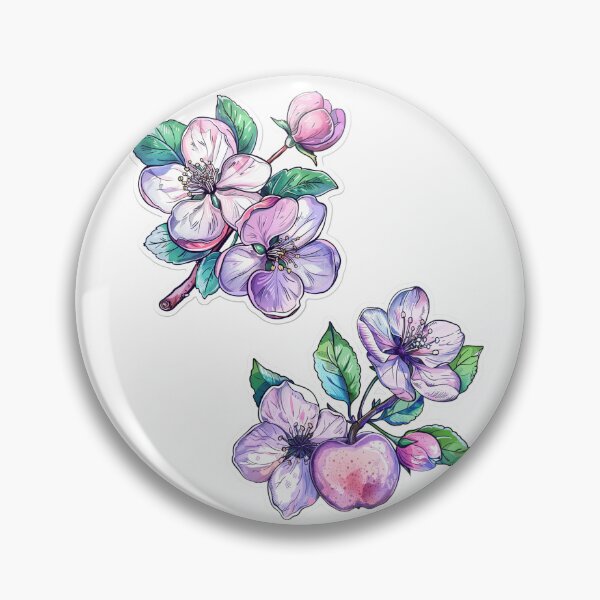 Item preview, Apple Blossom Flower designed and sold by FlawlessDraft.
