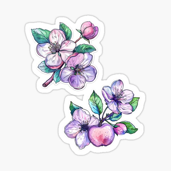 Item preview, Apple Blossom Flower designed and sold by FlawlessDraft.