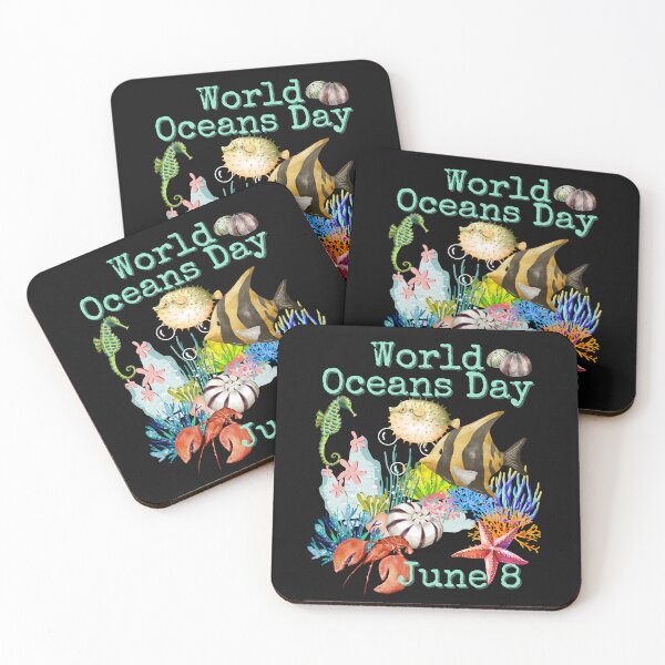 Item preview, World Oceans Day June 8 Eco-Friendly Environmental Design designed and sold by EarthArtDesigns.