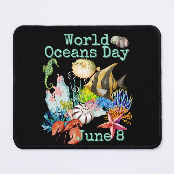 Item preview, World Oceans Day June 8 Eco-Friendly Environmental Design designed and sold by EarthArtDesigns.