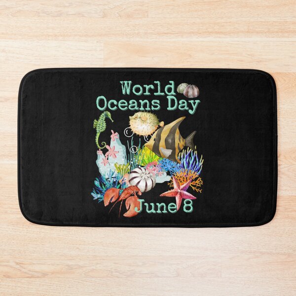 Item preview, World Oceans Day June 8 Eco-Friendly Environmental Design designed and sold by EarthArtDesigns.