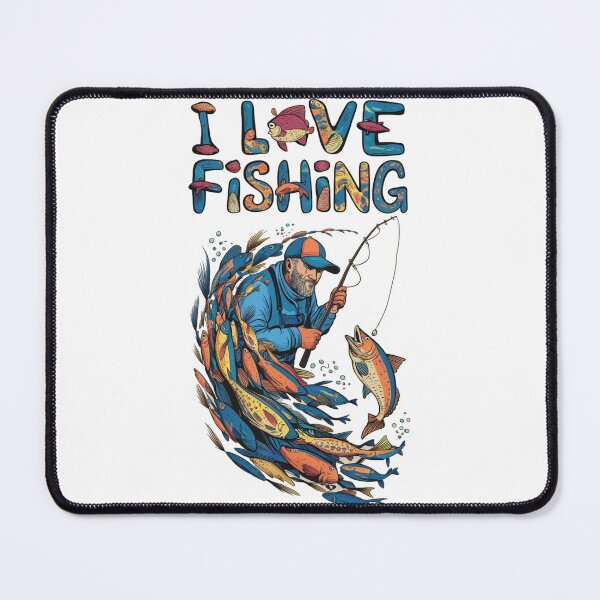 Item preview, I Love Fishing No.3 designed and sold by Gentle40Winks.