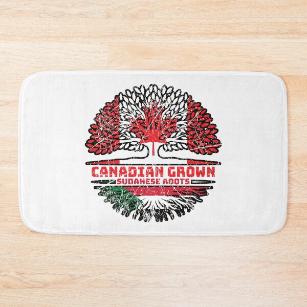 Item preview, Sudan Sudanese Canadian Canada Tree Roots Flag designed and sold by FlagX.