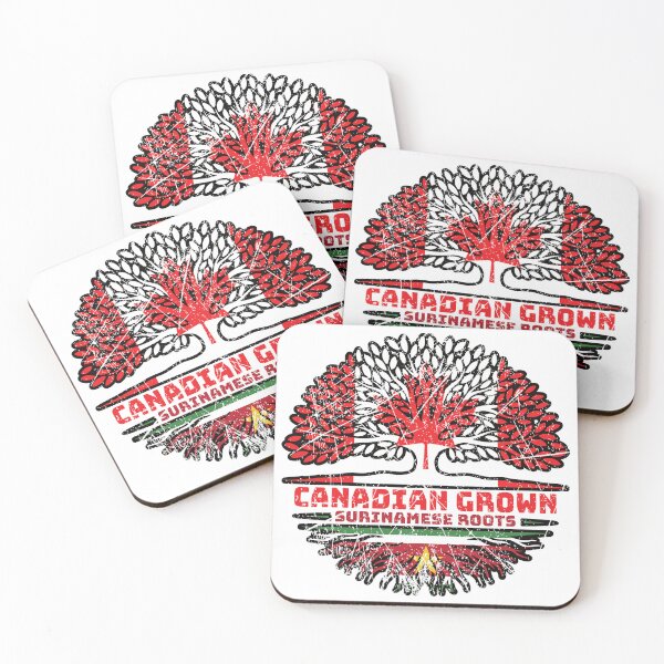Item preview, Surinam Surinamese Canadian Canada Tree Roots Flag designed and sold by FlagX.