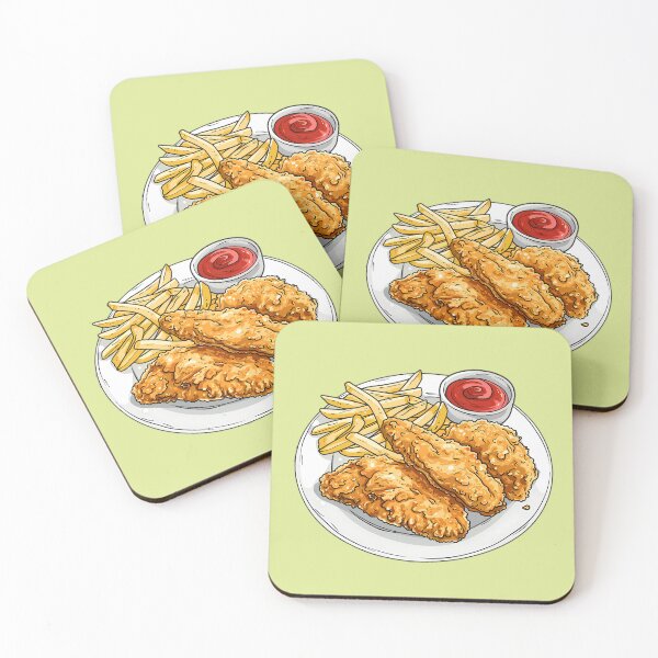 Item preview, Fried Chicken Cutlets designed and sold by sakurashorty.