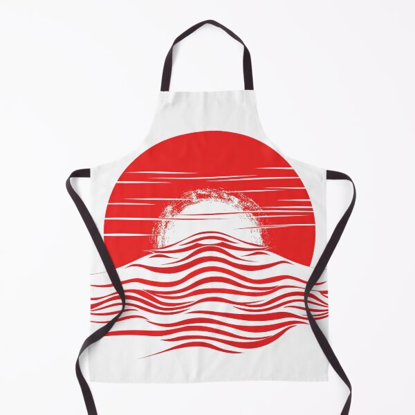 Item preview, Waves and Sun Japanese Inspired Graphic designed and sold by Mephisto696.