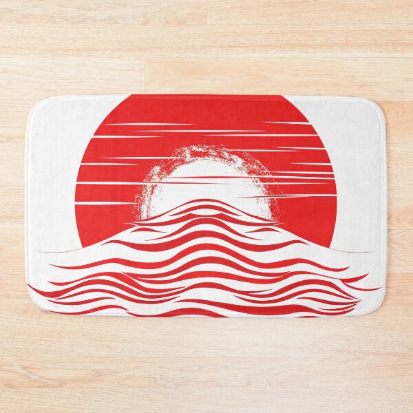 Item preview, Waves and Sun Japanese Inspired Graphic designed and sold by Mephisto696.