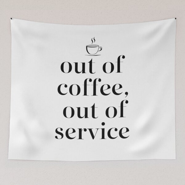 Item preview, Caffeine Status: Temporarily Unavailable designed and sold by MyDearWorld.