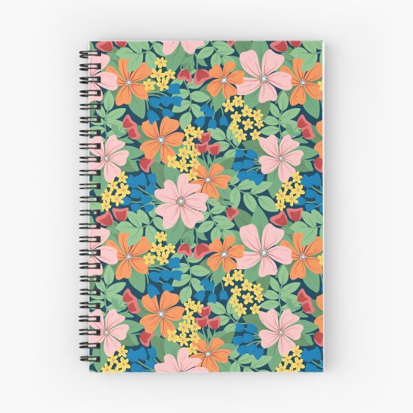 Item preview, Rainbow Flower Tessellating Pattern designed and sold by sustainablyjill.