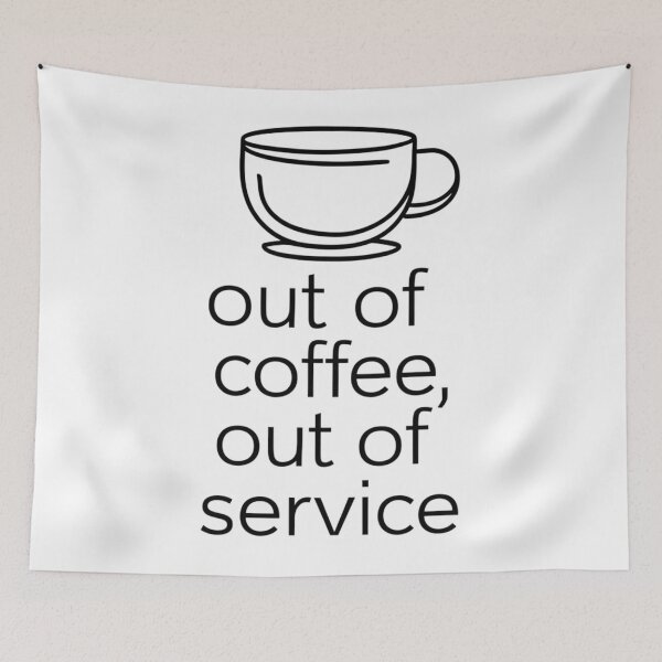 Item preview, Caffeine Status: Temporarily Unavailable designed and sold by MyDearWorld.