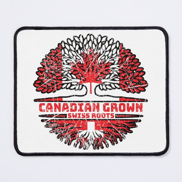 Item preview, Switzerland Swiss Canadian Canada Tree Roots Flag designed and sold by FlagX.
