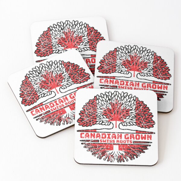 Item preview, Switzerland Swiss Canadian Canada Tree Roots Flag designed and sold by FlagX.