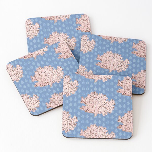Item preview, Sea Fan Coral Blue Pattern designed and sold by JessicaWCooper.