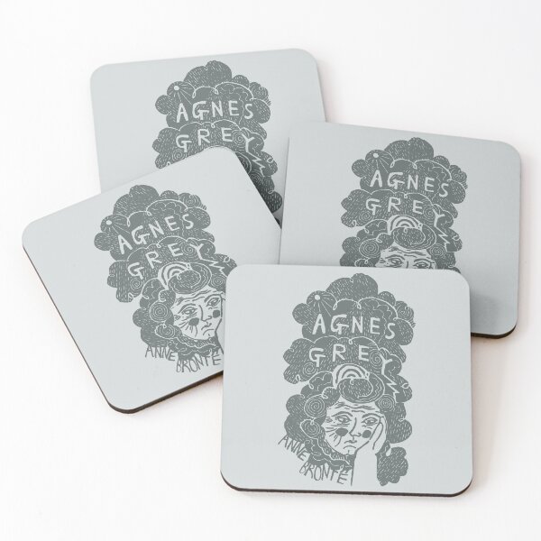 Item preview, Agnes Grey, Anne Bronte Novel Linocut designed and sold by louweasely.