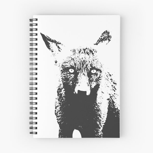 Item preview, Fox Photo Illustration B&W designed and sold by JeanGuyPrince.