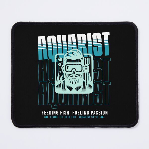 Item preview, Aquarist with passion, feeding fish designed and sold by FinFriends.