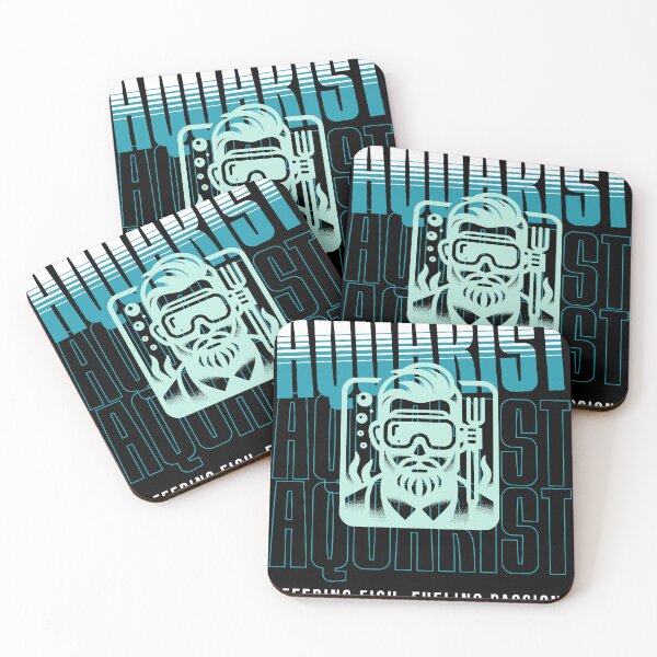 Item preview, Aquarist with passion, feeding fish designed and sold by FinFriends.