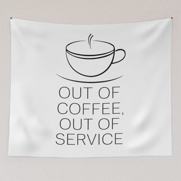Item preview, Caffeine Status: Temporarily Unavailable designed and sold by MyDearWorld.