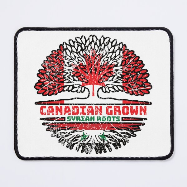 Item preview, Syria Syrian Canadian Canada Tree Roots Flag designed and sold by FlagX.