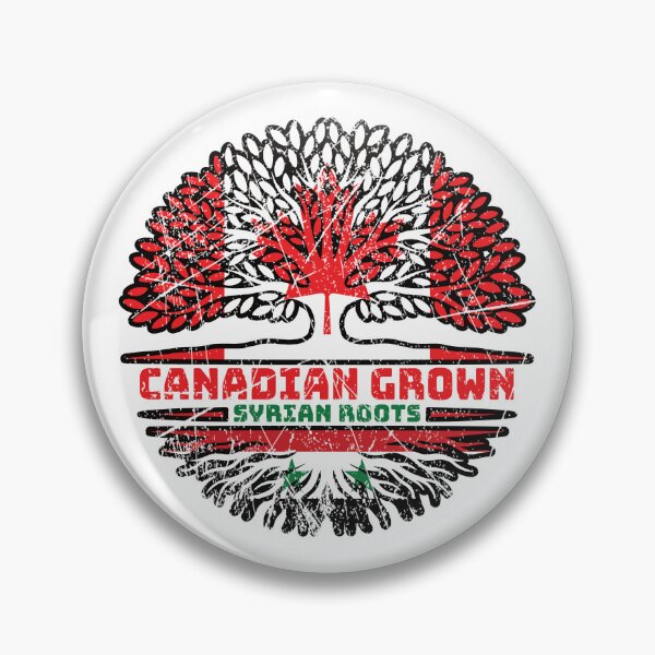 Item preview, Syria Syrian Canadian Canada Tree Roots Flag designed and sold by FlagX.
