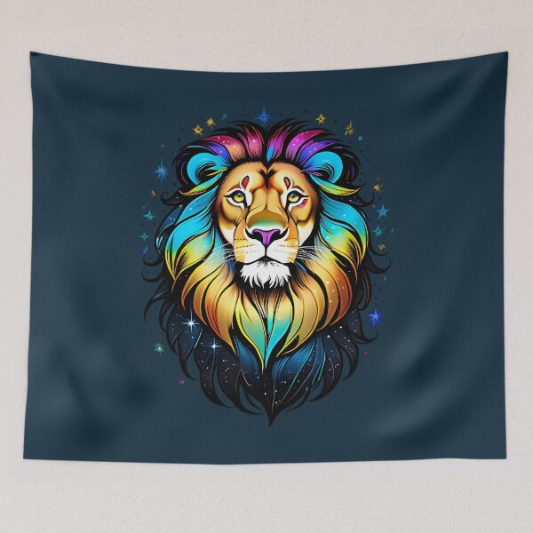 Item preview, Majestic Celestial Lion designed and sold by TheArtOfPat.
