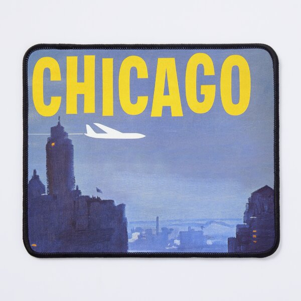 Artikelvorschau, Chicago Reisewerbung 1950er Jahre Austin Briggs entworfen und verkauft von RocketshipRetro.