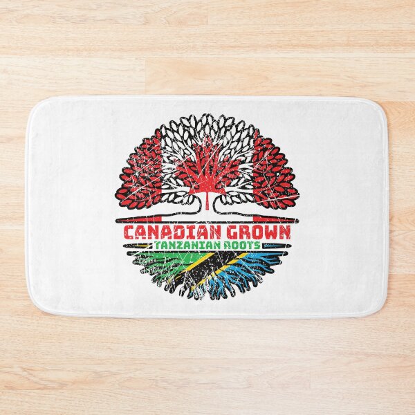 Item preview, Tanzania Tanzanian Canadian Canada Tree Roots Flag designed and sold by FlagX.