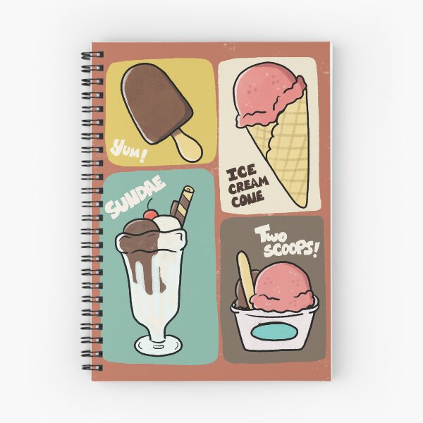Item preview, Retro Inspired Ice Cream Poster designed and sold by MariOyama.