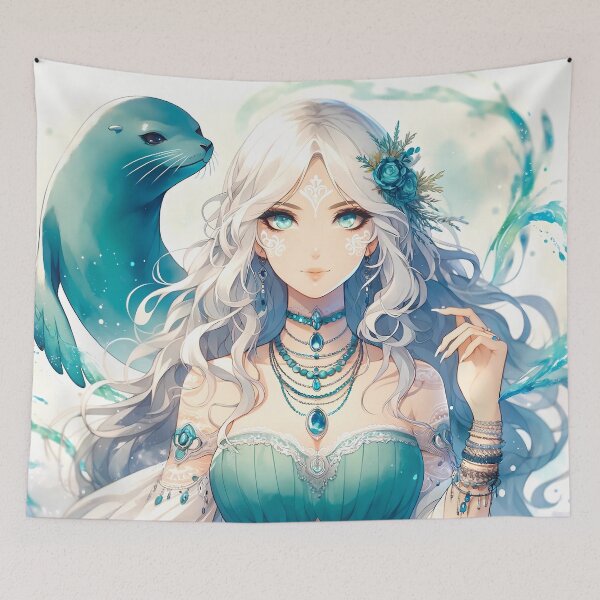 Item preview, The Selkie Siren: Teal Enchantment designed and sold by The Selkie Siren.