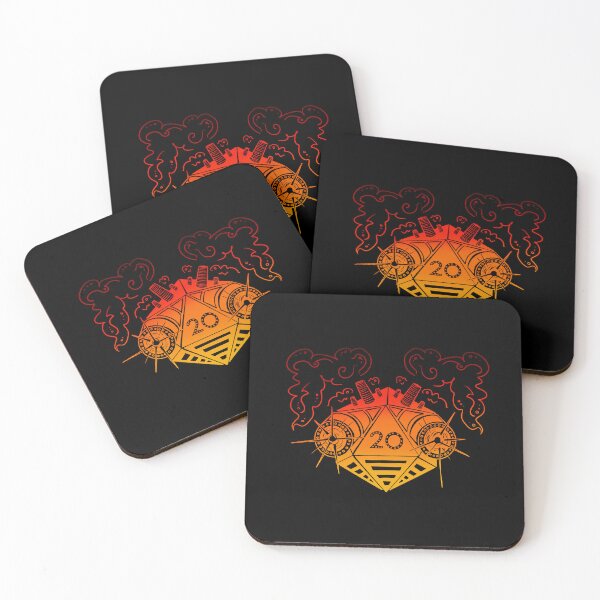 Item preview, Artifice dice: Dnd artificer artillerist subclass d20 (dark fire) designed and sold by TheDoodlemancer.