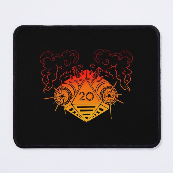 Item preview, Artifice dice: Dnd artificer artillerist subclass d20 (dark fire) designed and sold by TheDoodlemancer.