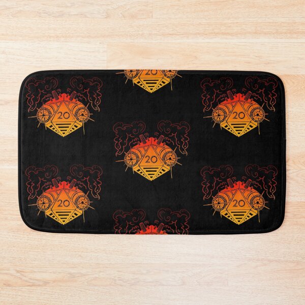 Item preview, Artifice dice: Dnd artificer artillerist subclass d20 (dark fire) designed and sold by TheDoodlemancer.
